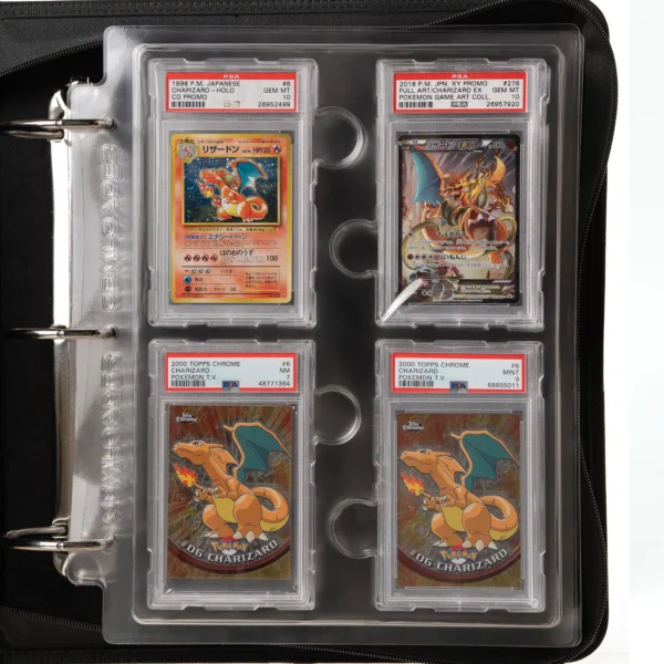 Premium Graded Card Binder for PSA, BGS and Other Slabs of Equal Dimensions [28 slots 2X2] - Image 2